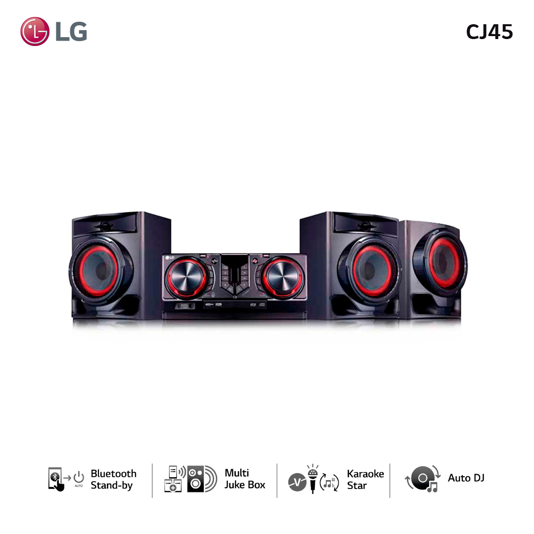MINICOMPONENTE LG XBOOM CJ45